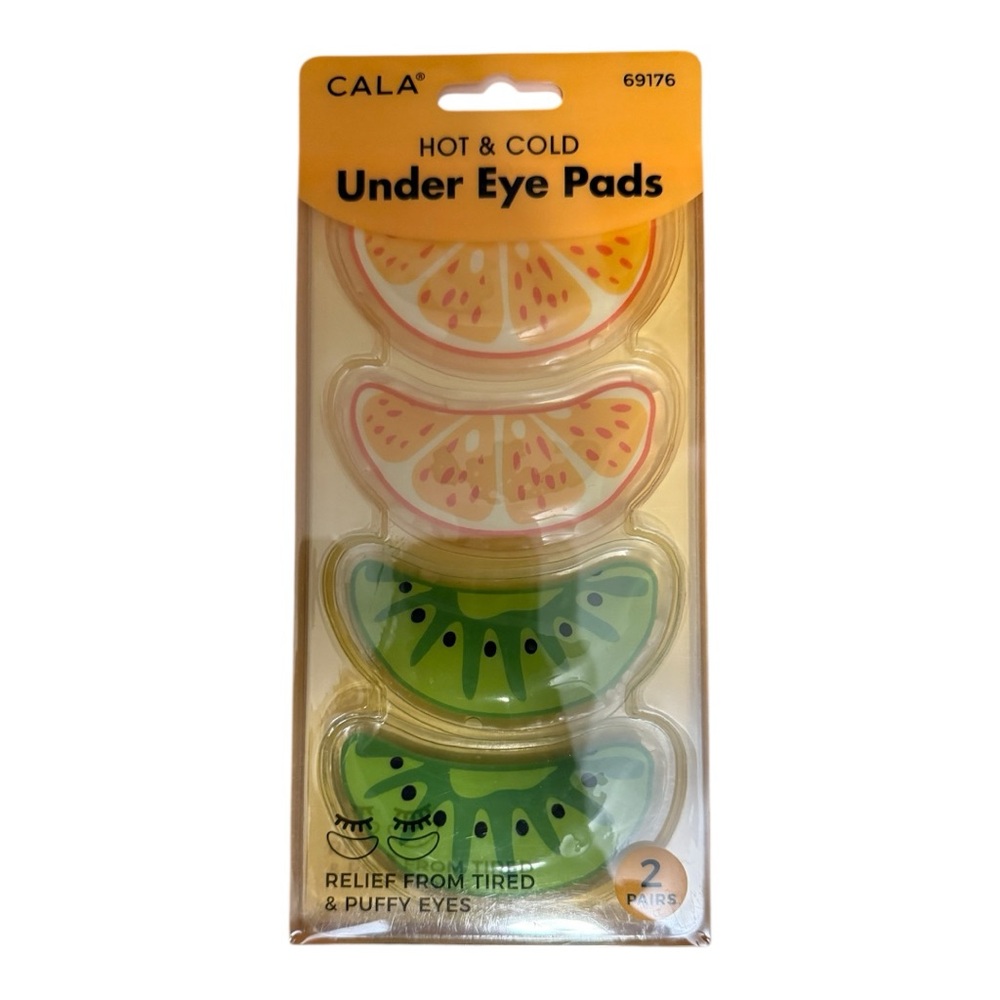CALA Hot & Cold Under Eye Pads - Pink and Green
